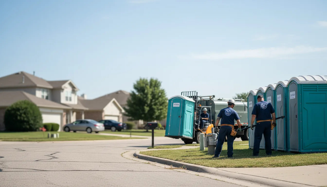 Porta Potty Rental in Douglass, KS near me